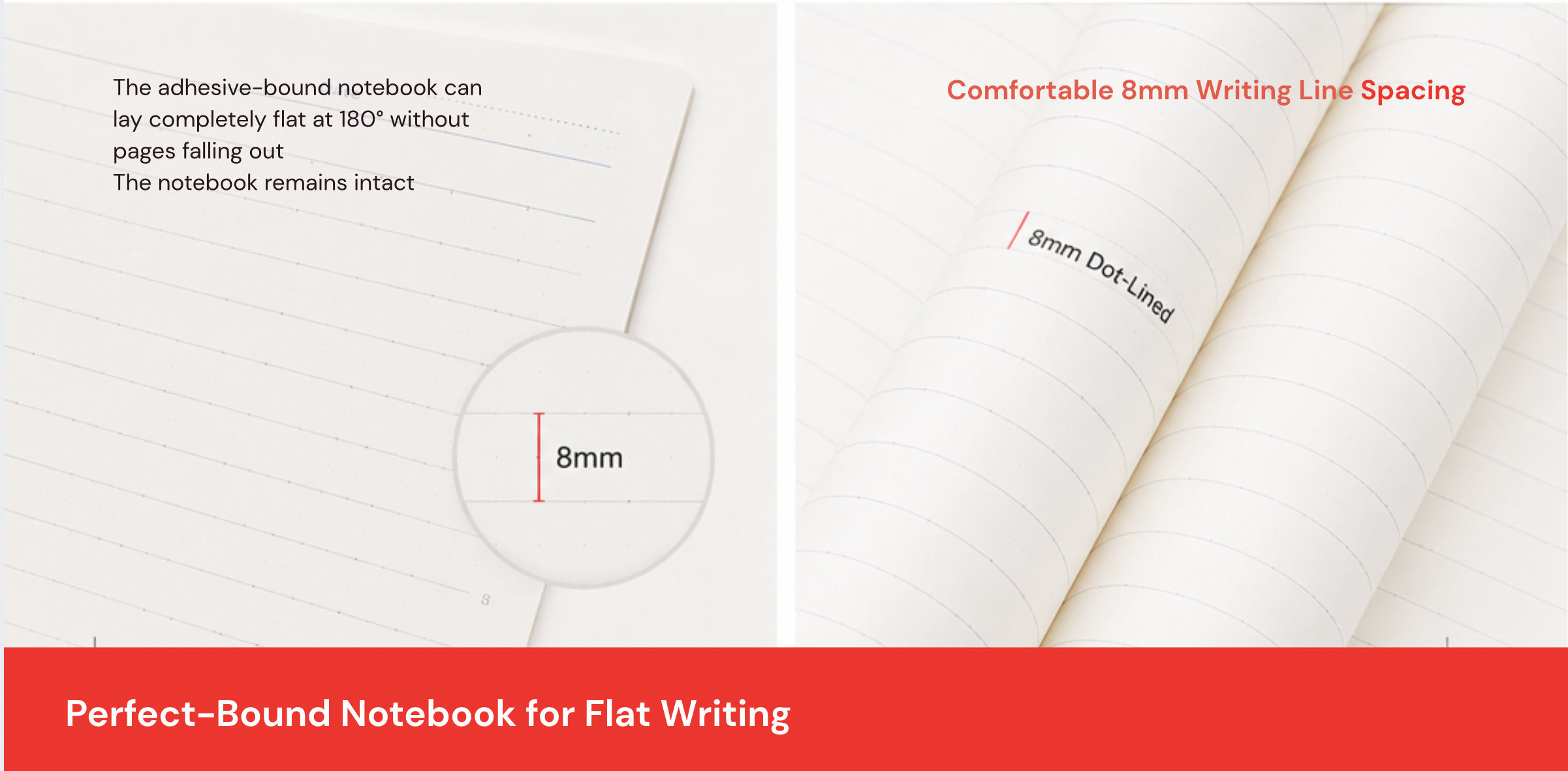 KOKUYO Campus A5 Notebook | Japanese Stationery | 8mm Dot-Lined | 40 Pages | Fruit Series | Premium Writing Paper