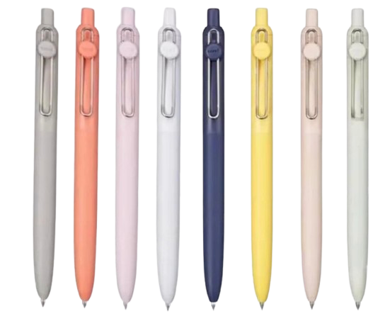 Uni-ball ZENTO Gel Ink Pen 0.38mm/0.5mm – Japanese Smooth Writing Rollerball Pen, Fine Point Signature Pen for School, Office & Journaling