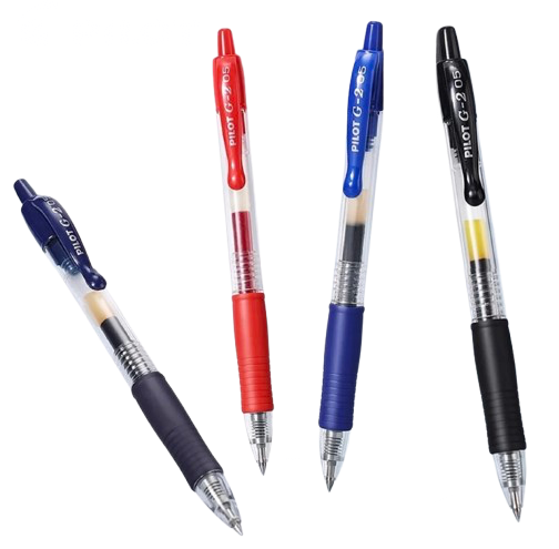 3pcs Japan Pilot Gel Pens Large Capacity BL-G2 0.5/0.7mm Writing Pen Red Blue Black School Office Supplies Children's Stationery