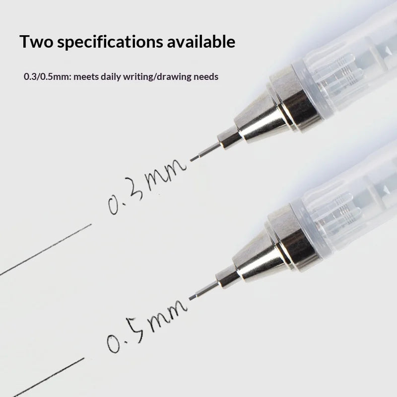 TOMBOW MONO Graph Shaker Mechanical Pencil,0.3/0.5mm Frosted Clear Rod Low Center of Gravity Design,Shake-to-Advance Art Supplie