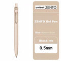 Uni-ball ZENTO Gel Ink Pen 0.38mm/0.5mm – Japanese Smooth Writing Rollerball Pen, Fine Point Signature Pen for School, Office & Journaling