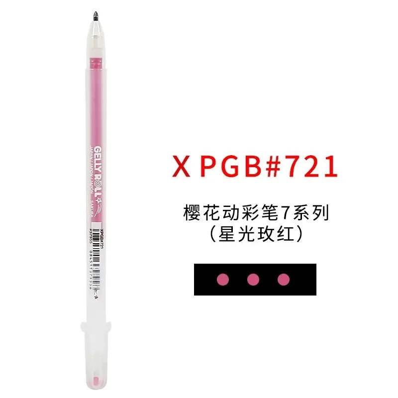 SAKURA Gelly Roll White Gel Pen – Fine, Medium & Bold Tip | Japanese White Ink Pen for Journaling, Art & Sketching