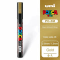 Uni POSCA Paint Marker – PC-1M / PC-3M / PC-5M Acrylic Ink Pen for Art, Graffiti & DIY