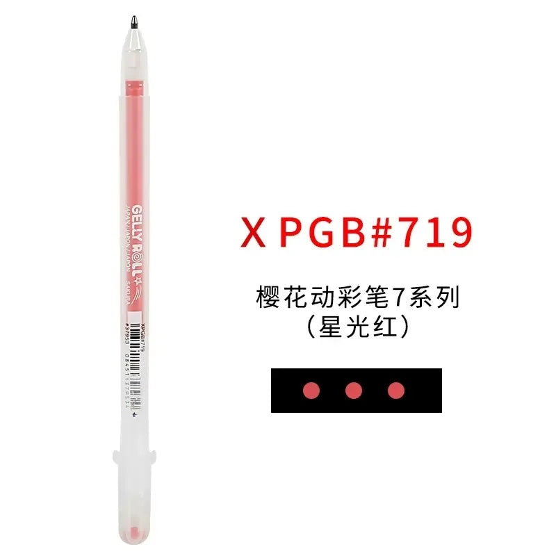 SAKURA Gelly Roll White Gel Pen – Fine, Medium & Bold Tip | Japanese White Ink Pen for Journaling, Art & Sketching