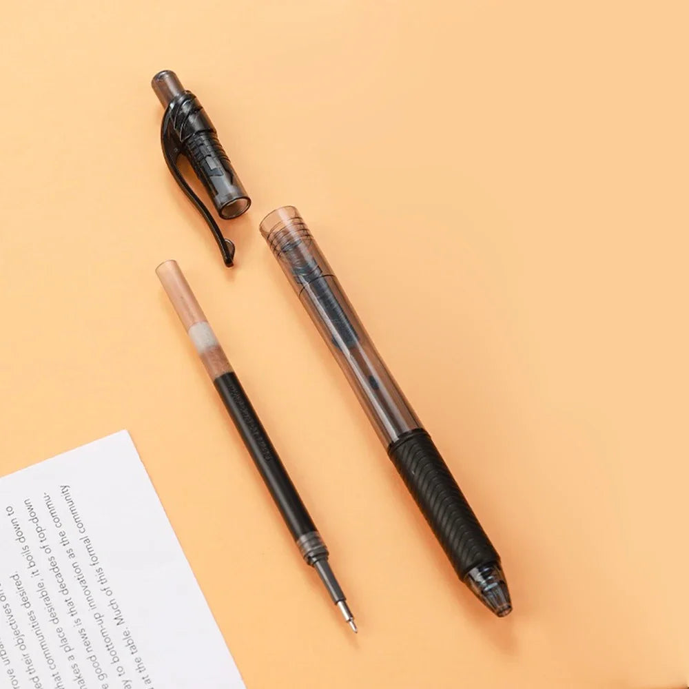 1+5refill Japan Pentel Gel Pen Energel Quick Drying BLN105 Student for Writing Signature 0.5mm School Acsesores Art Supplies