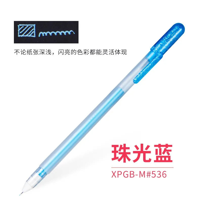 SAKURA Gelly Roll White Gel Pen – Fine, Medium & Bold Tip | Japanese White Ink Pen for Journaling, Art & Sketching