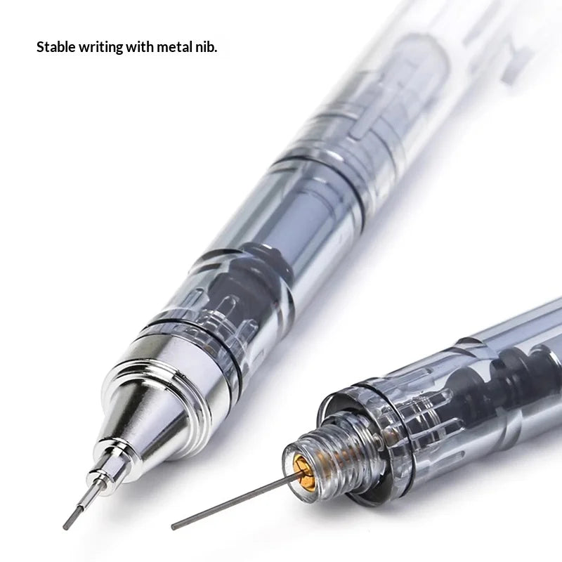 TOMBOW MONO Graph Shaker Mechanical Pencil,0.3/0.5mm Frosted Clear Rod Low Center of Gravity Design,Shake-to-Advance Art Supplie