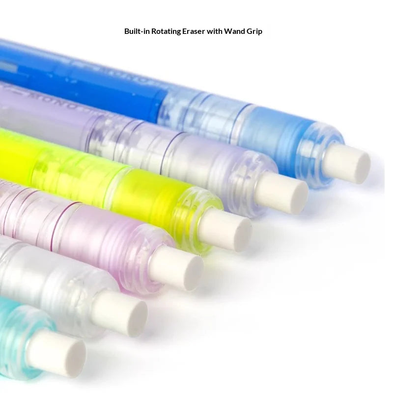 TOMBOW MONO Graph Shaker Mechanical Pencil,0.3/0.5mm Frosted Clear Rod Low Center of Gravity Design,Shake-to-Advance Art Supplie