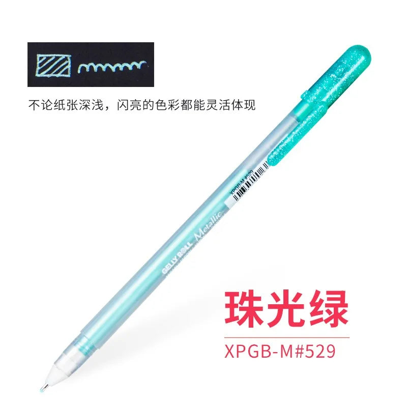SAKURA Gelly Roll White Gel Pen – Fine, Medium & Bold Tip | Japanese White Ink Pen for Journaling, Art & Sketching