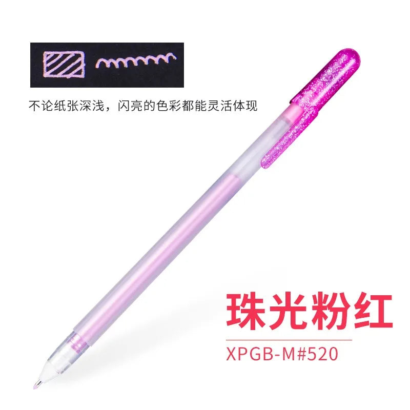 SAKURA Gelly Roll White Gel Pen – Fine, Medium & Bold Tip | Japanese White Ink Pen for Journaling, Art & Sketching