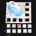 One-Piece Stamp Embossing & Hole Punch Tool | Journal Craft Tool for Handmade Stationery