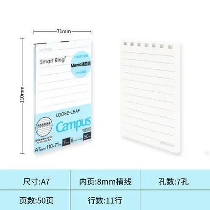 KOKUYO Mini Loose-leaf A7