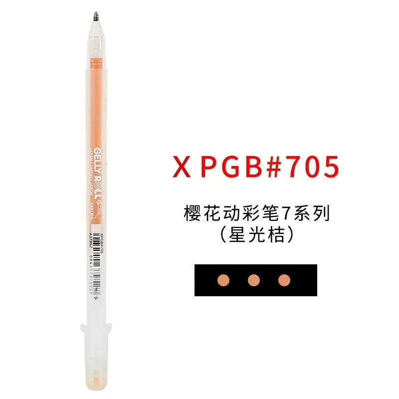 SAKURA Gelly Roll White Gel Pen – Fine, Medium & Bold Tip | Japanese White Ink Pen for Journaling, Art & Sketching