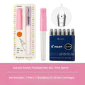 Pilot Kakuno Fountain Pen Anti-Roll Barrel Beginner Friendly Grip Smooth Writing Calligraphy Pens Collection Thoughtful Supplies