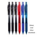 6pcs Pentel Energel Gel Pen BL107 0.7mm Quick Drying Ink Push Type Pens Writting Smooth Signature Pen School Supplies