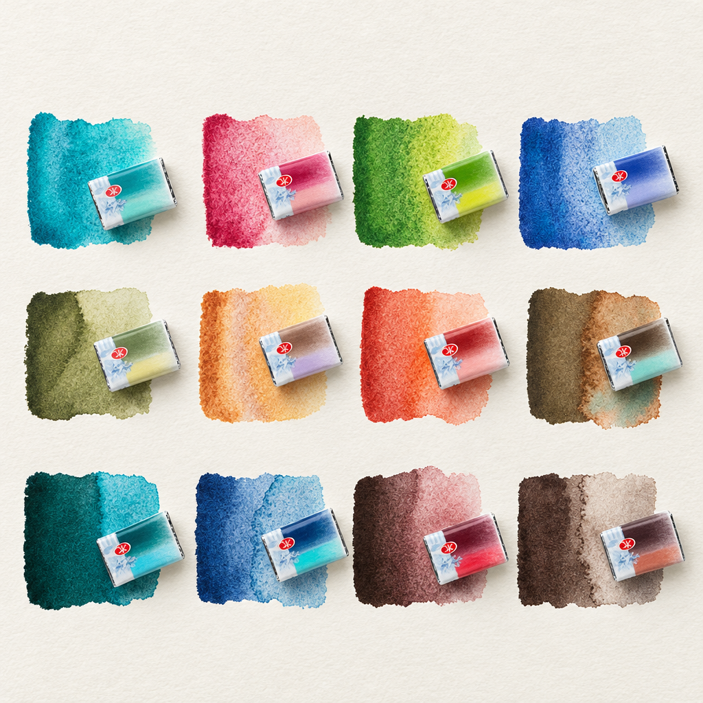 Composición de los doce colores