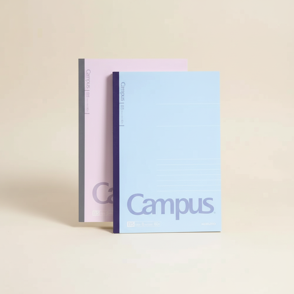 Cuaderno KOKUYO en composición de catálogo