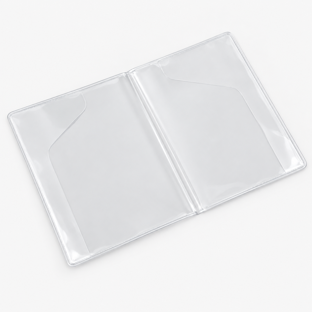 Cubierta transparente, propuesta de catálogo