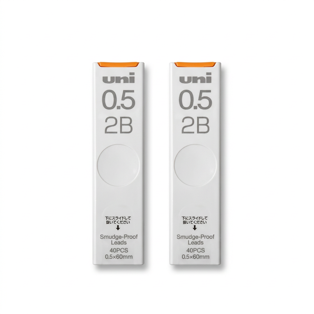 Dos estuches de minas uni 0.5 2B