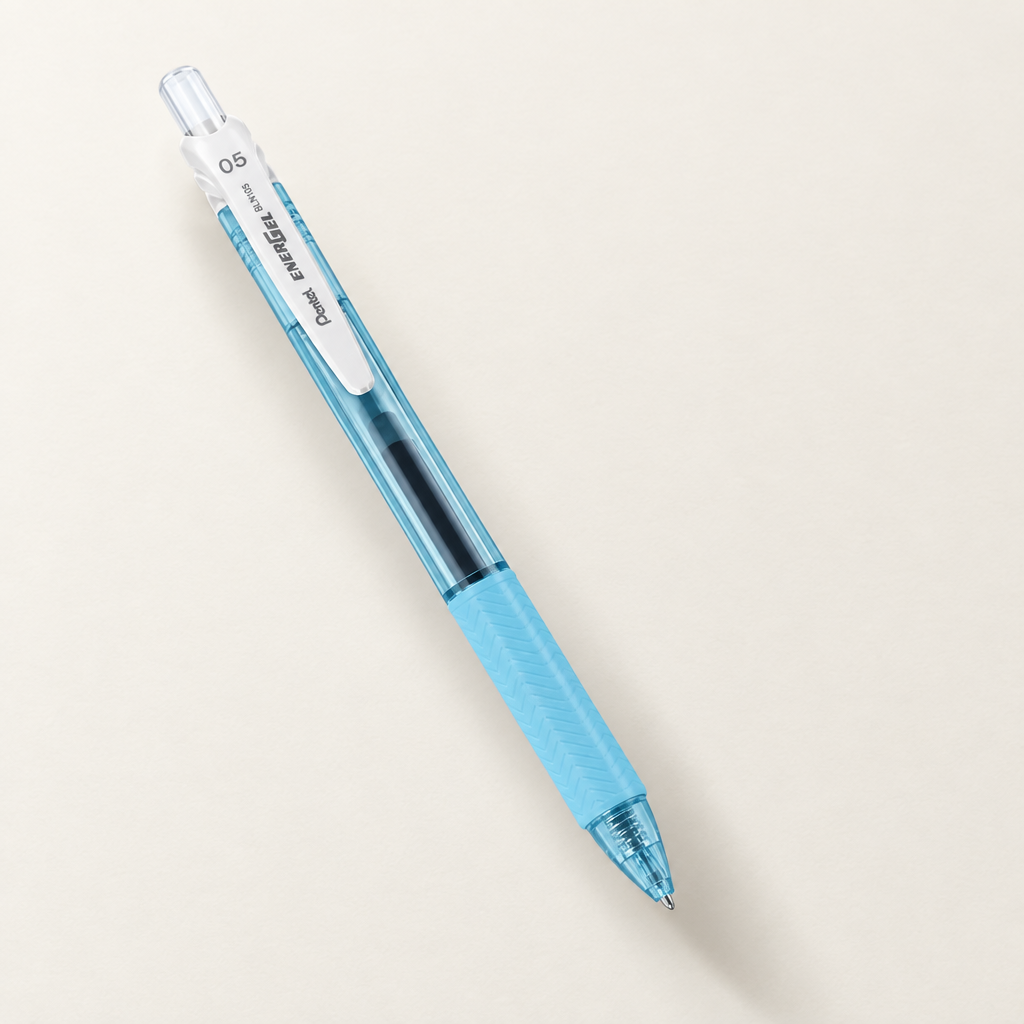 Foto individual premium del Pentel EnerGel azul claro