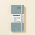 Planner azul grisáceo para catálogo