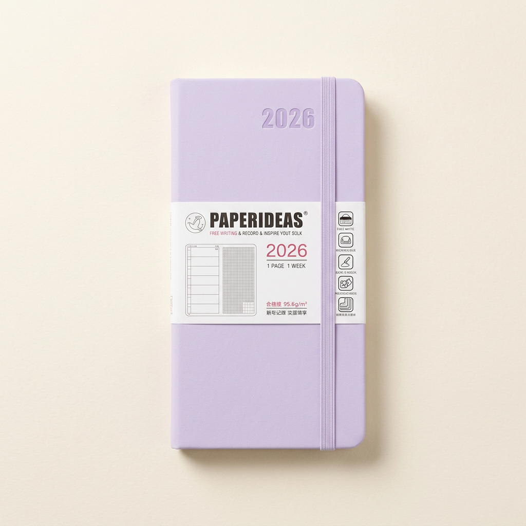 Planner lavanda, imagen de catálogo