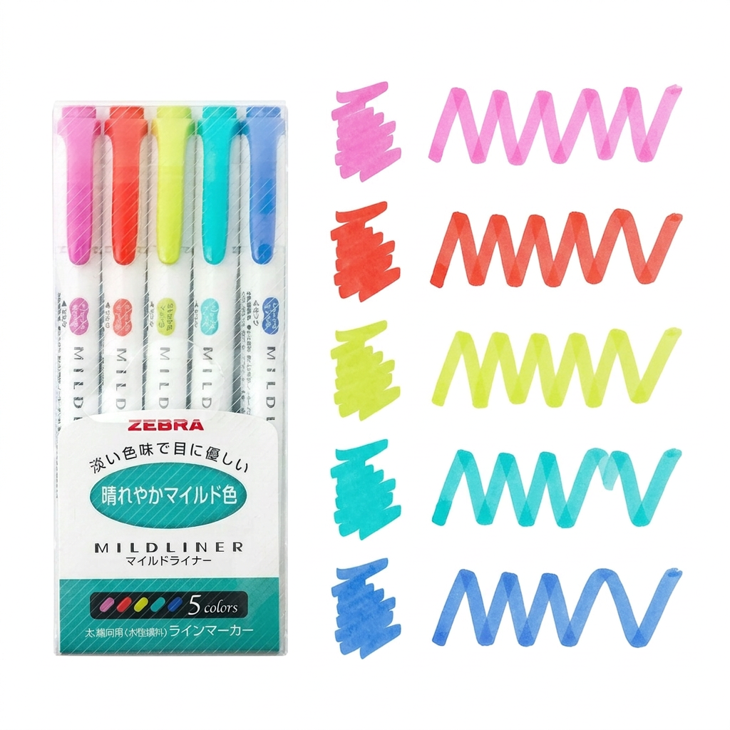 Set turquesa con cinco zigzags de color